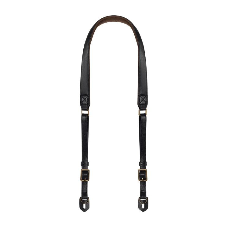 Cwatcun D222 Medium Comfortable DSLR Camera Universal Shoulder Strap Leather Quick Release Strap(Black) - Camera Strap by Cwatcun | Online Shopping UK | buy2fix