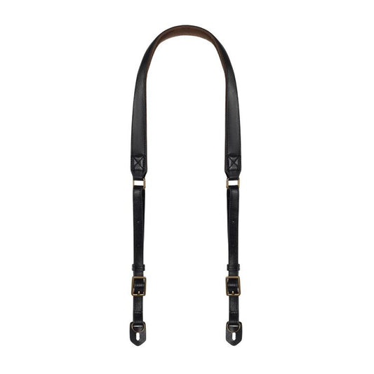 Cwatcun D222 Medium Comfortable DSLR Camera Universal Shoulder Strap Leather Quick Release Strap(Black) - Camera Strap by Cwatcun | Online Shopping UK | buy2fix