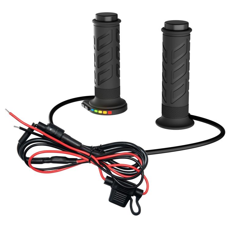 Rainbow Light ATV Heated Handlebars With Memory Function(Dual Switch/Right Hand 25mm) - Grips by buy2fix | Online Shopping UK | buy2fix