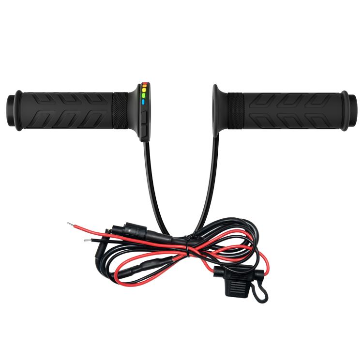 Rainbow Light ATV Heated Handlebars With Memory Function(Dual Switch/Right Hand 25mm) - Grips by buy2fix | Online Shopping UK | buy2fix