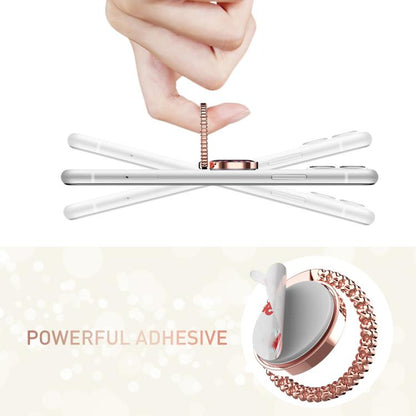 AhaStyle ST11 Aluminum Alloy Ring Buckle Phone Holder Foldable Hands-Free Stand(Dark Gray) - Ring Holder by AhaStyle | Online Shopping UK | buy2fix