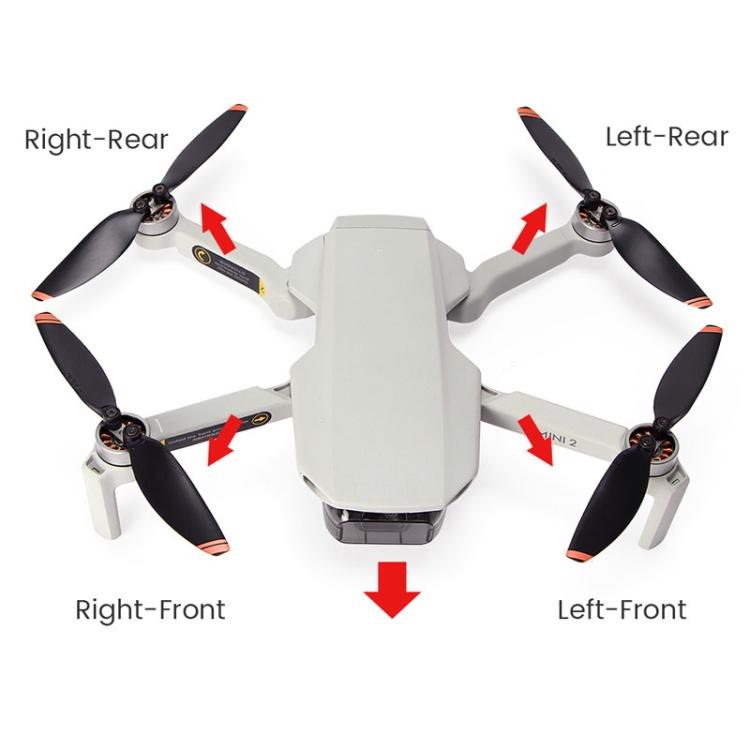For DJI Mini 2 SE Drone Arm With Motor Repair Parts, Spec: Left Rear - DJI Mini Series by buy2fix | Online Shopping UK | buy2fix