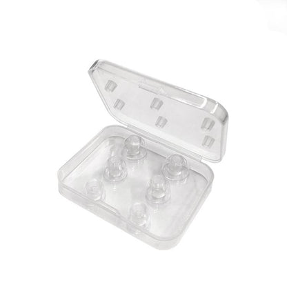 6pcs /Box Food Grade Liquid Silicone Ear Tips HIFI Earphones Earbuds(Transparent) - Anti-dust & Ear Caps by buy2fix | Online Shopping UK | buy2fix