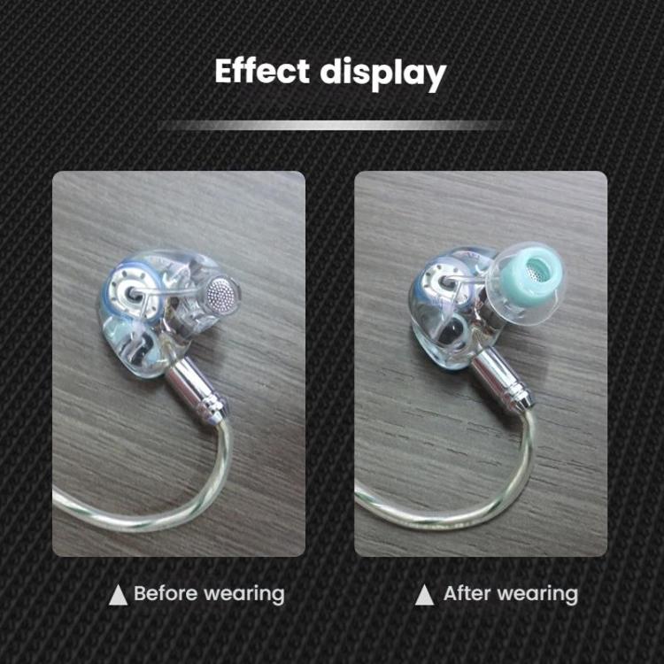 6pcs /Box Food Grade Liquid Silicone Ear Tips HIFI Earphones Earbuds(Transparent) - Anti-dust & Ear Caps by buy2fix | Online Shopping UK | buy2fix