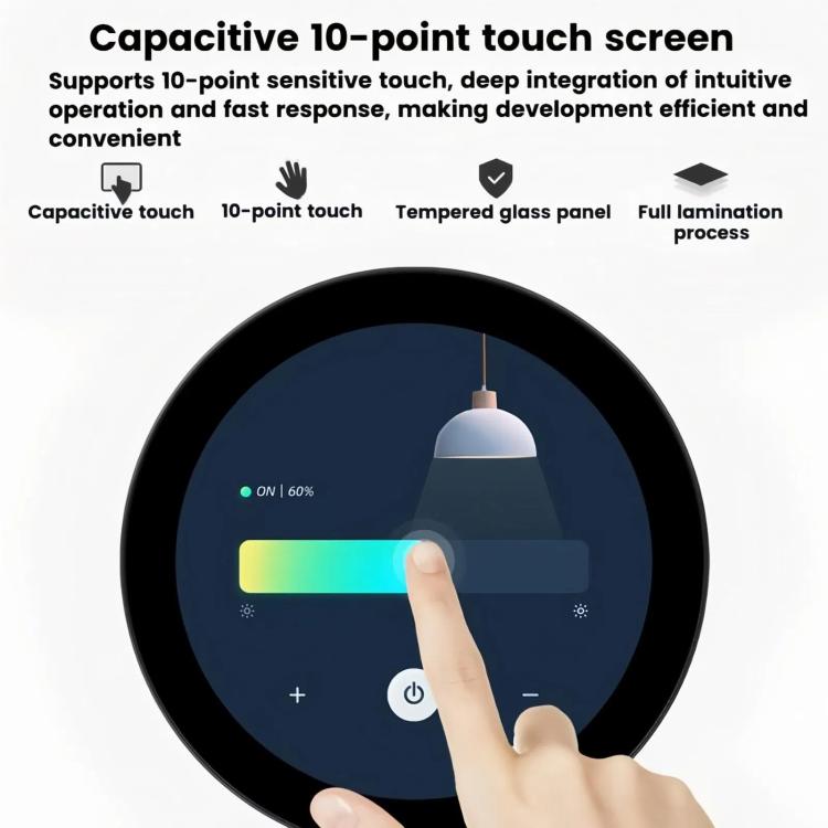 WAVESHARE 31523 ESP32-P4 Touch Circular LCD Screen Development Board, Spec: 3.4 inch - LCD & LED Display Module by WAVESHARE | Online Shopping UK | buy2fix