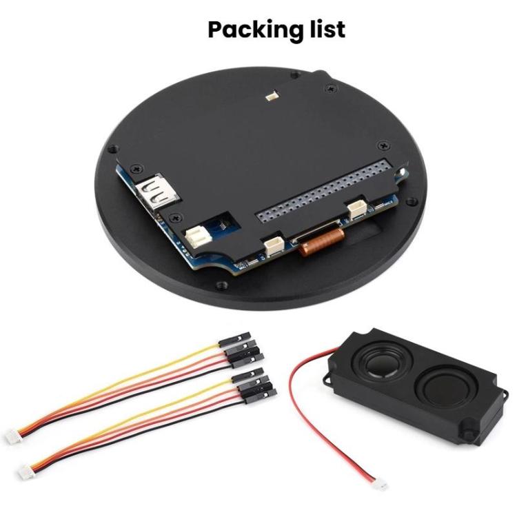 WAVESHARE 31523 ESP32-P4 Touch Circular LCD Screen Development Board, Spec: 4 inch - LCD & LED Display Module by WAVESHARE | Online Shopping UK | buy2fix