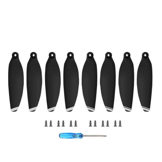 For DJI Mini 2 / Mini 2 SE Propellers 4726F Replacement Blades 2pairs Silver Edge