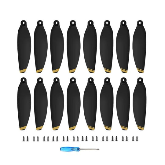 For DJI Mini 2 / Mini 2 SE Propellers 4726F Replacement Blades 4pairs Gold Edge