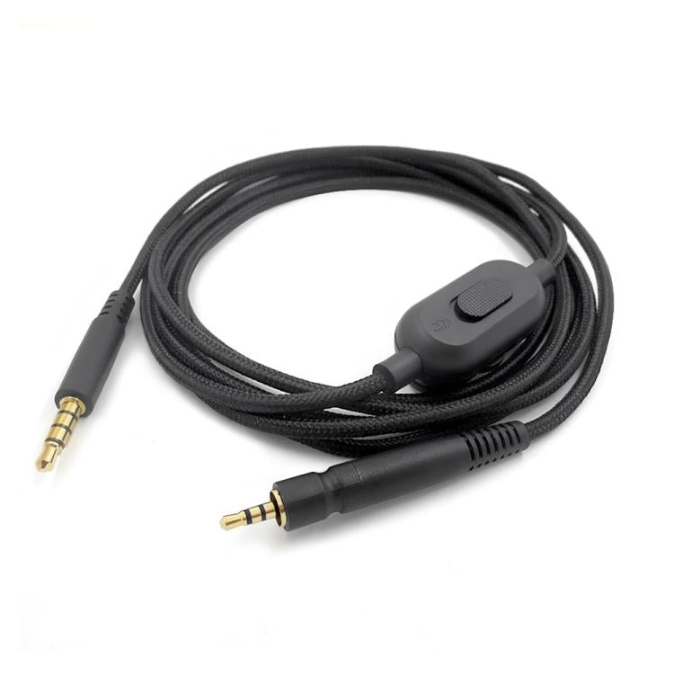 Single Plug 2m Tuning Edition Headphone Cable For Sennheiser GAME ONE / GAME ZERO / PC 373D / GSP350 / GSP500 / GSP600 - Headset Accessories by buy2fix | Online Shopping UK | buy2fix