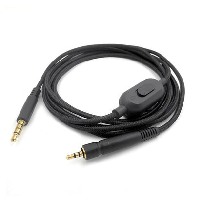 Single Plug 2m Tuning Edition Headphone Cable For Sennheiser GAME ONE / GAME ZERO / PC 373D / GSP350 / GSP500 / GSP600 - Headset Accessories by buy2fix | Online Shopping UK | buy2fix