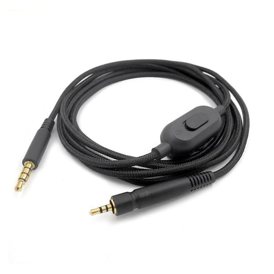 Single Plug 2m Tuning Edition Headphone Cable For Sennheiser GAME ONE / GAME ZERO / PC 373D / GSP350 / GSP500 / GSP600 - Headset Accessories by buy2fix | Online Shopping UK | buy2fix