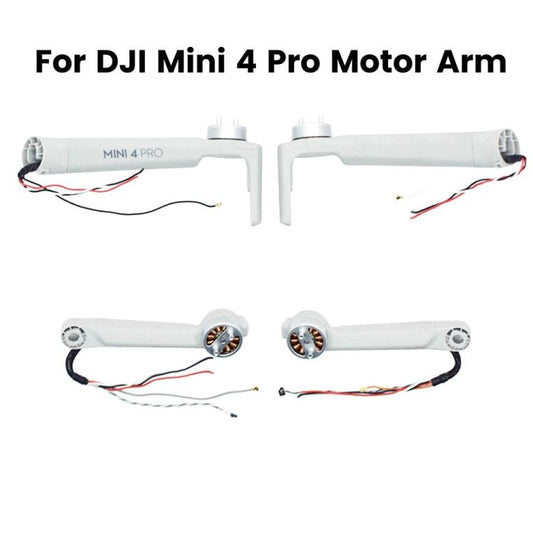 For DJI Mini 4 Pro Drones Arm With Motor Repair Parts, Spec: Left Front - DJI Mini Series by buy2fix | Online Shopping UK | buy2fix
