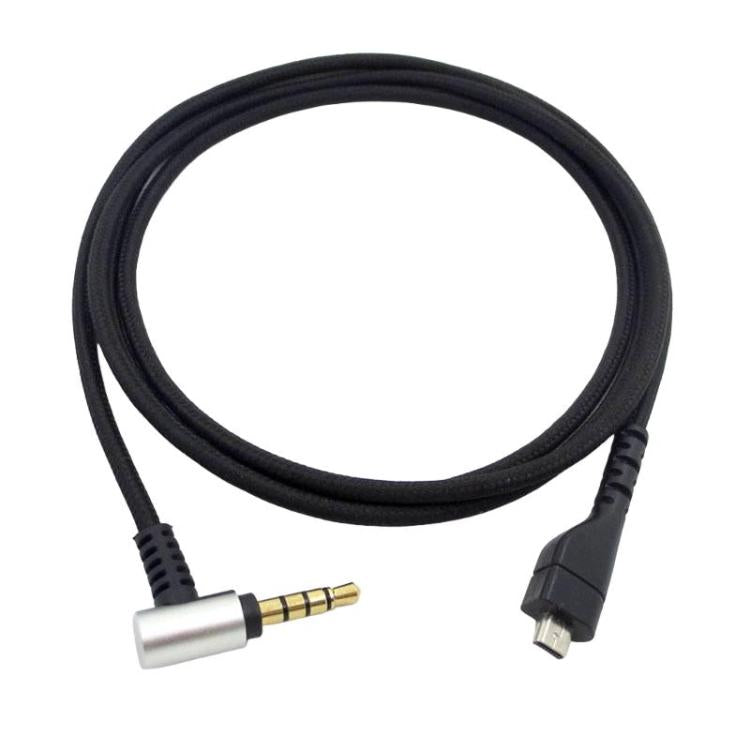 1.2m Headband Gaming Audio Cable Headset Connector Cable, For SteelSeries Arctis 3 / 5 / 7 / PRO(Black) - Headset Accessories by buy2fix | Online Shopping UK | buy2fix