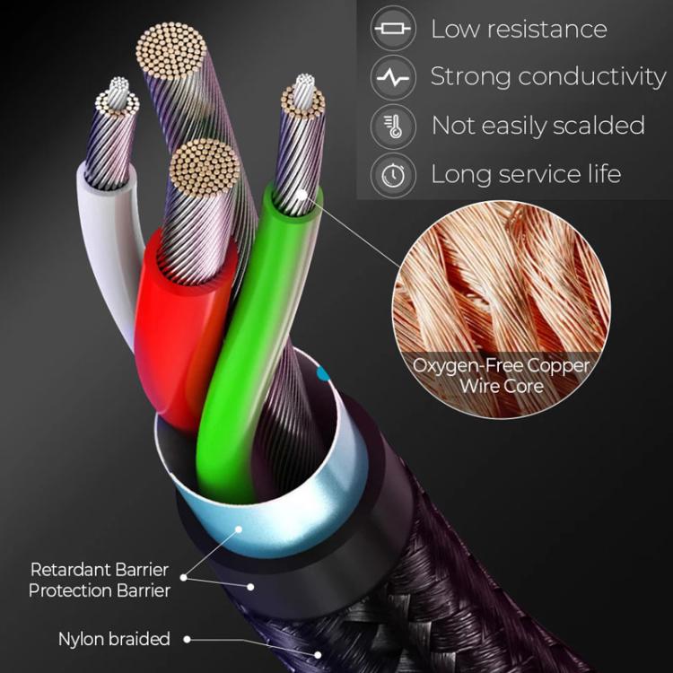 1.2m Headband Gaming Audio Cable Headset Connector Cable, For SteelSeries Arctis 3 / 5 / 7 / PRO(Black) - Headset Accessories by buy2fix | Online Shopping UK | buy2fix