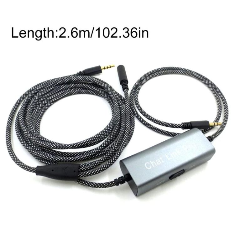 2.6m Chat Link Pro Mobile Game Screen Mirroring Cable, F Elgato HD60 / HD60 S / HD60 S+ / HD60 PRO / 4K 60 PRO / HD60 X - Microphone Audio Cable & Connector by buy2fix | Online Shopping UK | buy2fix