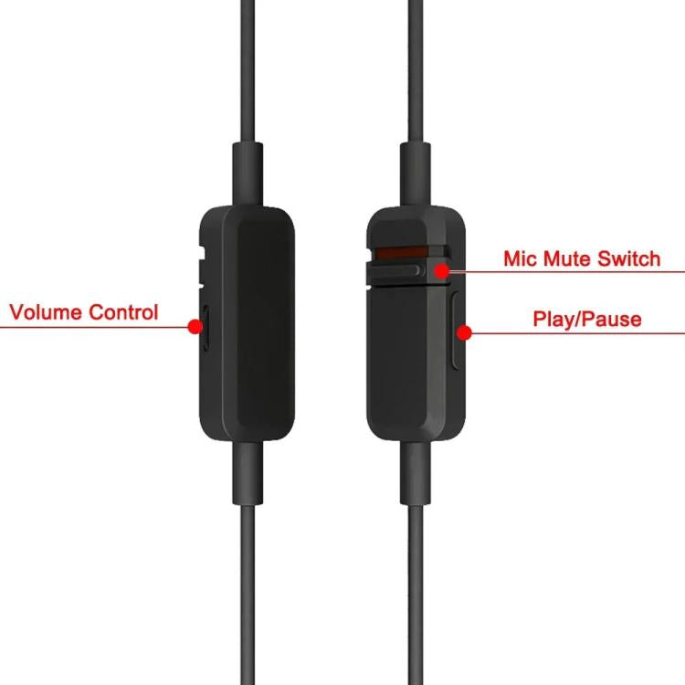 For Beyerdynamic MMX300 2.45m Headphones Audio Cable, PC Version - Headset Accessories by buy2fix | Online Shopping UK | buy2fix