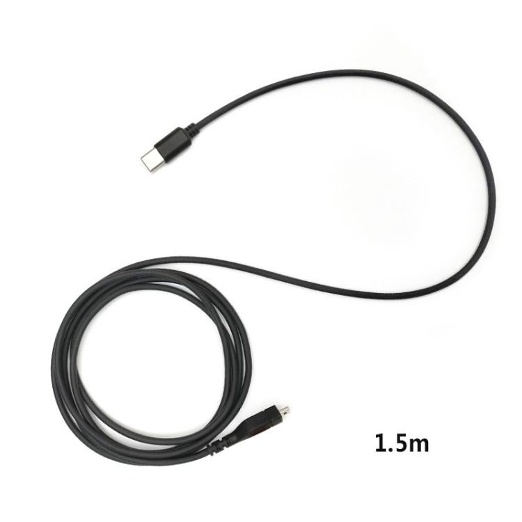 For SteelSeries Arctis 3 / 5 / 7 Type-C Gaming Headset Cable, Supports Lighting, Length: 1.5m(Black) - Headset Accessories by buy2fix | Online Shopping UK | buy2fix