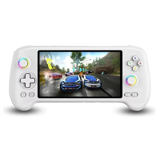 ANBERNIC RG557 Handheld Game Console 5.48-Inch AMOLED Screen Android 14 Video Game Player 12+256G(White) - Pocket Console by ANBERNIC | Online Shopping UK | buy2fix