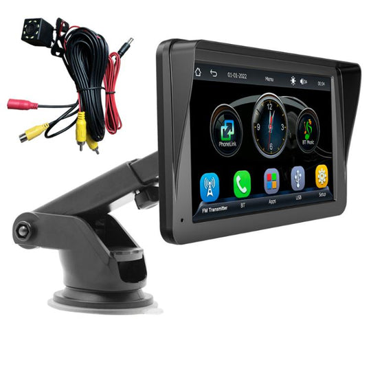 7-inch HD  Touch Screen + HD 8-light Reversing Image Wireless Carplay Car MP5 Player(X5300)