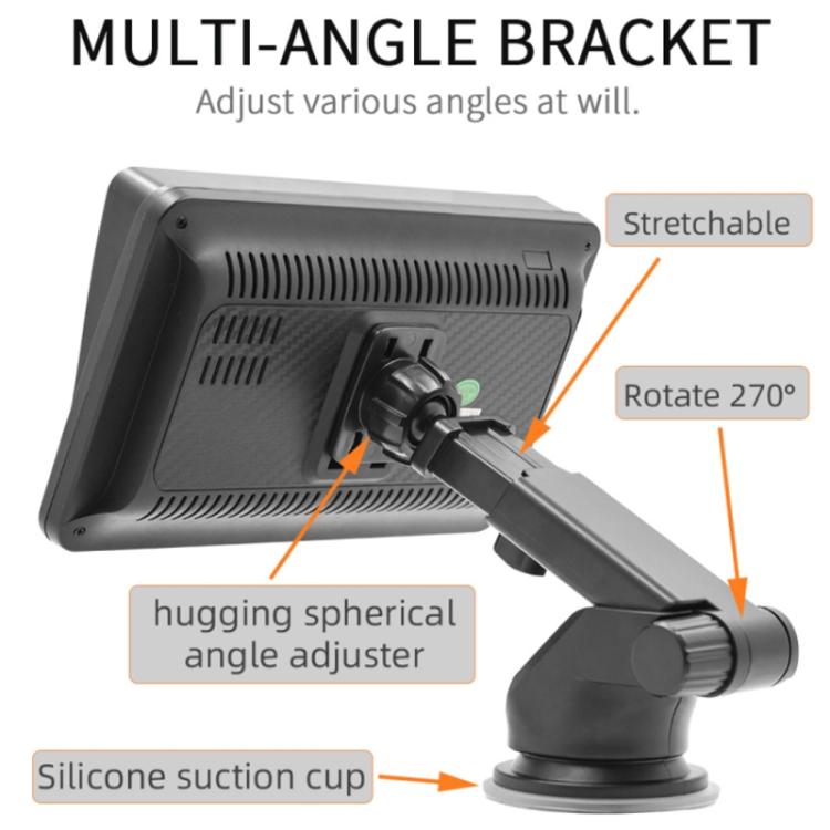 7-inch HD  Touch Screen + HD 8-light Reversing Image Wireless Carplay Car MP5 Player(X5300) - Car MP3 & MP4 & MP5 by buy2fix | Online Shopping UK | buy2fix