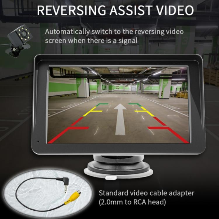 7-inch HD  Touch Screen + HD 8-light Reversing Image Wireless Carplay Car MP5 Player(X5300) - Car MP3 & MP4 & MP5 by buy2fix | Online Shopping UK | buy2fix