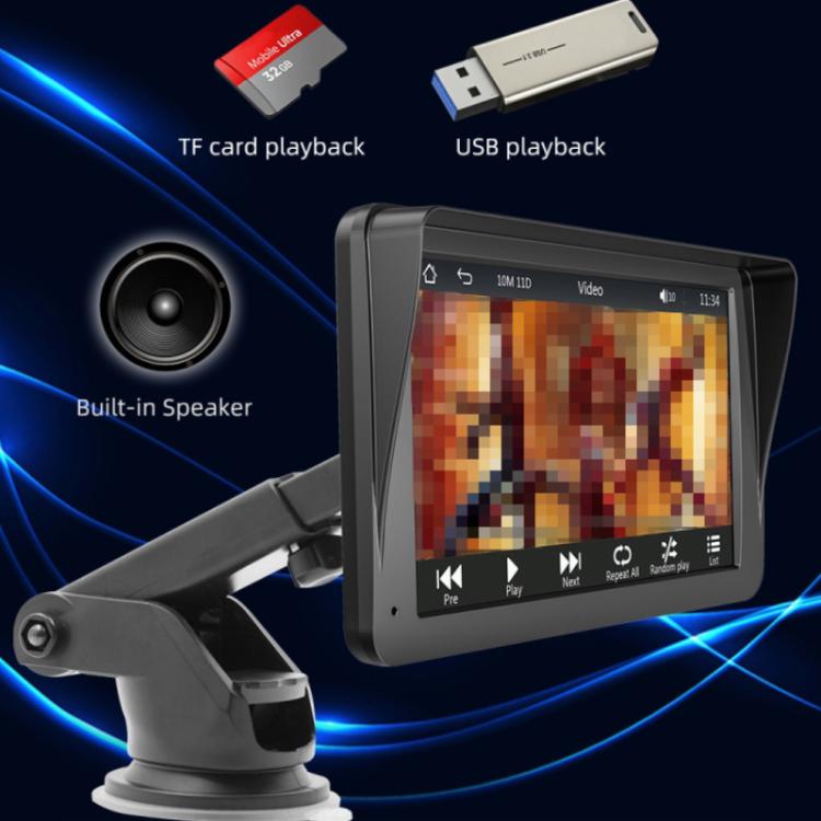 7-inch HD  Touch Screen + HD 8-light Reversing Image Wireless Carplay Car MP5 Player(X5300) - Car MP3 & MP4 & MP5 by buy2fix | Online Shopping UK | buy2fix