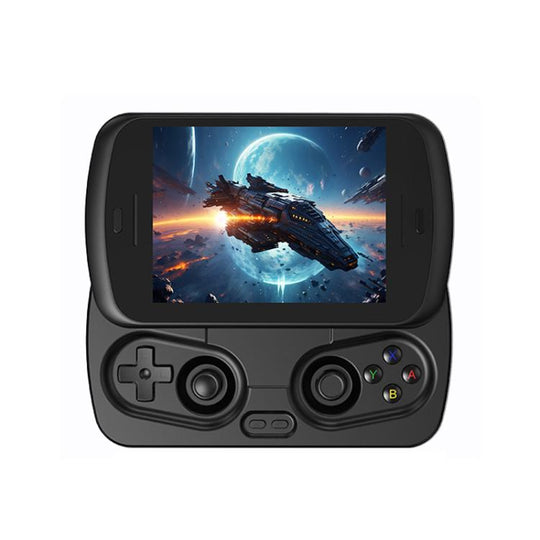 ANBERNIC RG Slide Video Game Console 4.7-Inch LTPS In-Cell Screen Android 13 OS For Retro/Cloud Gaming & Streaming 8+256G(Black)