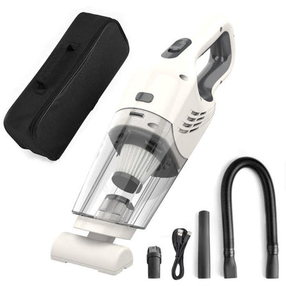 Car-mounted High-power Strong Suction Cordless Vacuum Cleaner, Color: White 5500PA - Vacuum Cleaner by buy2fix | Online Shopping UK | buy2fix