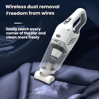 Car-mounted High-power Strong Suction Cordless Vacuum Cleaner, Color: White Brushless 12000PA - Vacuum Cleaner by buy2fix | Online Shopping UK | buy2fix