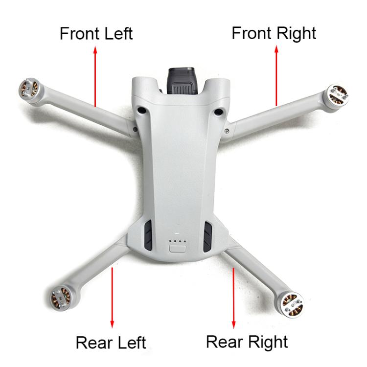 For DJI Mini 3 Pro Arm With Motor Drone Repair Parts, Spec: Left Front - DJI Mini Series by buy2fix | Online Shopping UK | buy2fix