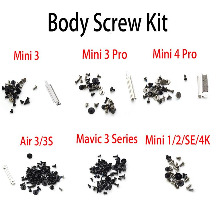 For DJI Mini 3 Pro Body Screw Kit Drone Repair Parts - DJI Mini Series by buy2fix | Online Shopping UK | buy2fix