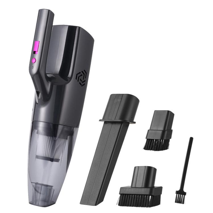 Small Powerful Handheld Vacuum Cleaner For Car And Desktop Use, Specification: 7500PA Brushed(Black) - Vacuum Cleaner by buy2fix | Online Shopping UK | buy2fix