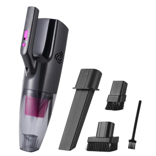 Small Powerful Handheld Vacuum Cleaner For Car And Desktop Use, Specification: 7500PA Brushed(Gray) - Vacuum Cleaner by buy2fix | Online Shopping UK | buy2fix