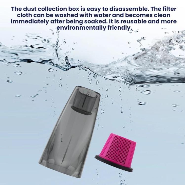 Small Powerful Handheld Vacuum Cleaner For Car And Desktop Use, Specification: 7500PA Brushed(Gray) - Vacuum Cleaner by buy2fix | Online Shopping UK | buy2fix