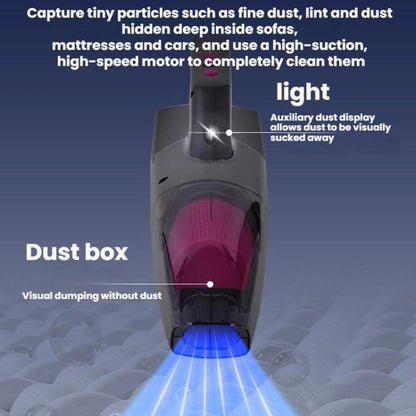 Small Powerful Handheld Vacuum Cleaner For Car And Desktop Use, Specification: 7500PA Brushed(Black) - Vacuum Cleaner by buy2fix | Online Shopping UK | buy2fix