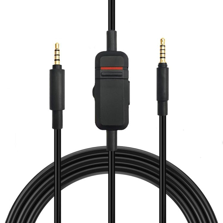 For Beyerdynamic MMX300 II Gaming Headset Audio Cable, Length: 1.3m(Black) - Headset Accessories by buy2fix | Online Shopping UK | buy2fix