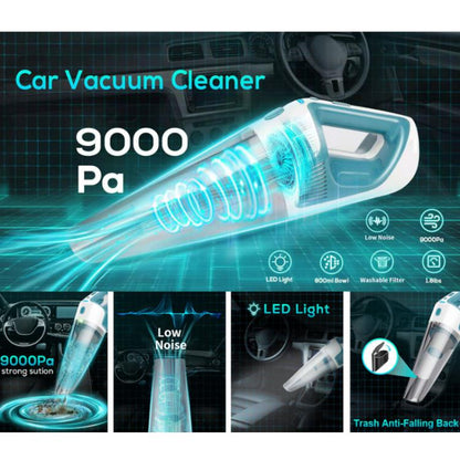 3.8m Corded Handheld Car Vacuum Cleaner with Brushless Motor(Blue) - Vacuum Cleaner by buy2fix | Online Shopping UK | buy2fix