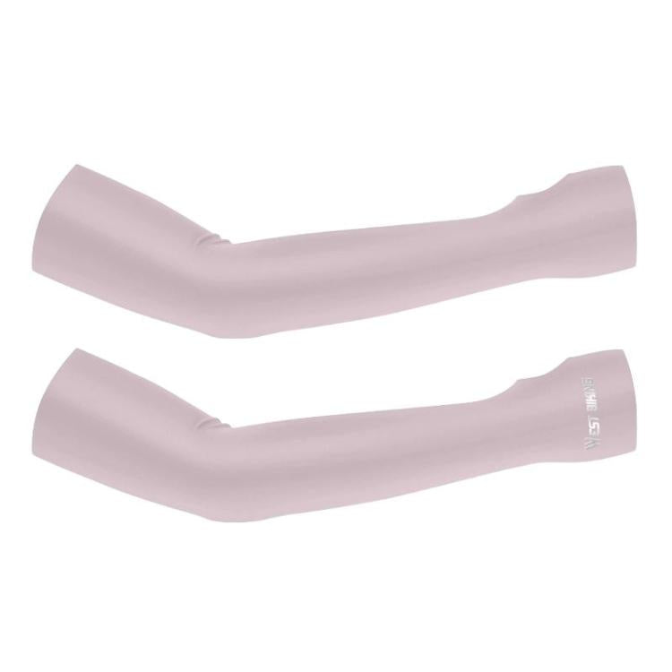WEST BIKING 1pair Outdoor Cycling Ice Silk UV-Protective Arm Sleeves Fishing Travel Arm Protection Ice Sleeves(Pink) - Protective Gear by WEST BIKING | Online Shopping UK | buy2fix