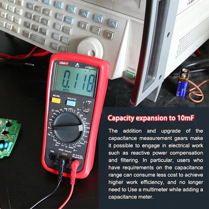 UNI-T UT39C+ Digital Multimeter 1000V DC/750V AC Voltage, 10A Current Tester - Digital Multimeter by UNI-T | Online Shopping UK | buy2fix
