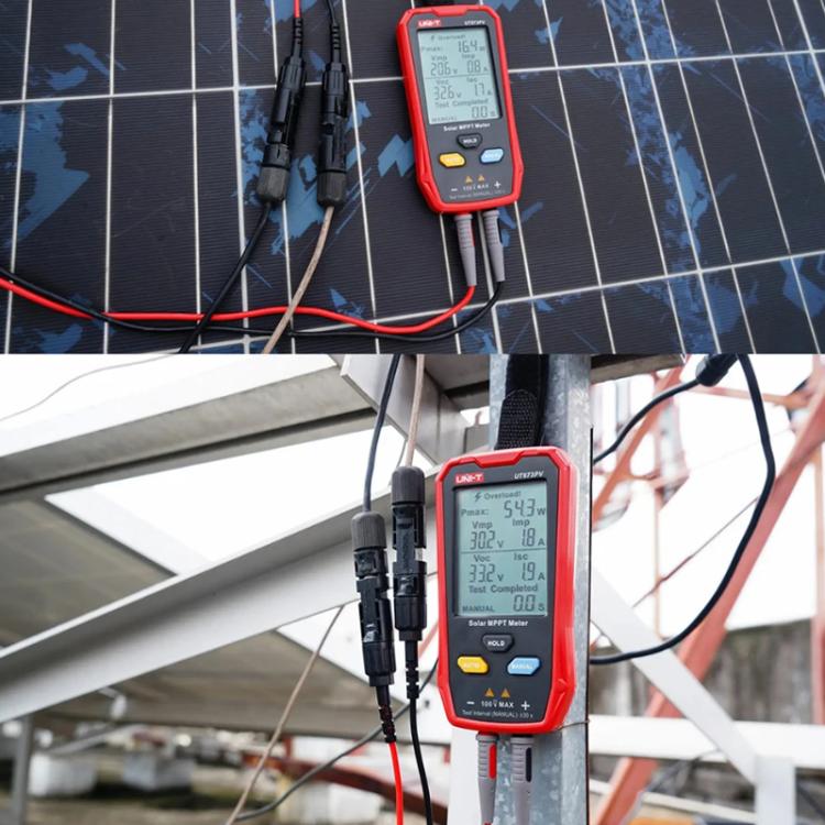 UNI-T UT673PV Solar MPPT Meter Solar Panel Maximum Power Tester Maintenance Diagnostic Tool - Current & Voltage Tester by UNI-T | Online Shopping UK | buy2fix