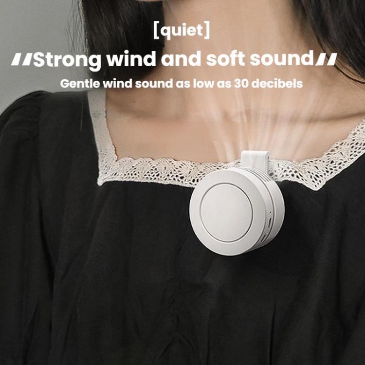 F10 3 Speed Clip-On Quiet Fan USB Mini Desktop Handheld Fan(Pink) - Electric Fans by buy2fix | Online Shopping UK | buy2fix