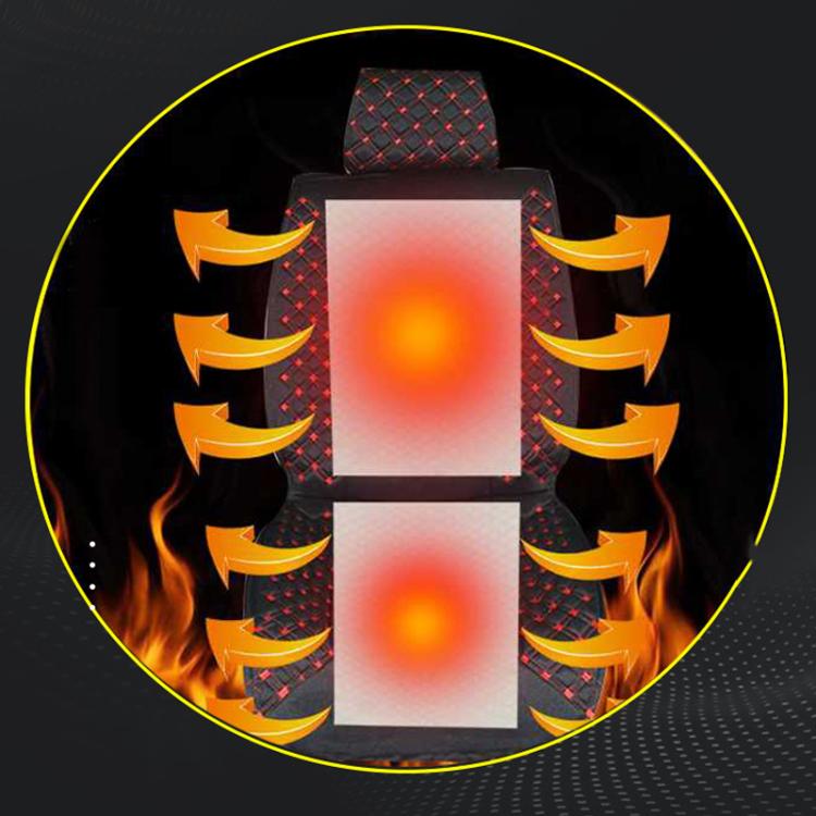 12V Universal Winter Car Seat Heating Pad Set 9: 6-gear + 2 Seats (4 Heating Pads) - Seat Accessories by buy2fix | Online Shopping UK | buy2fix