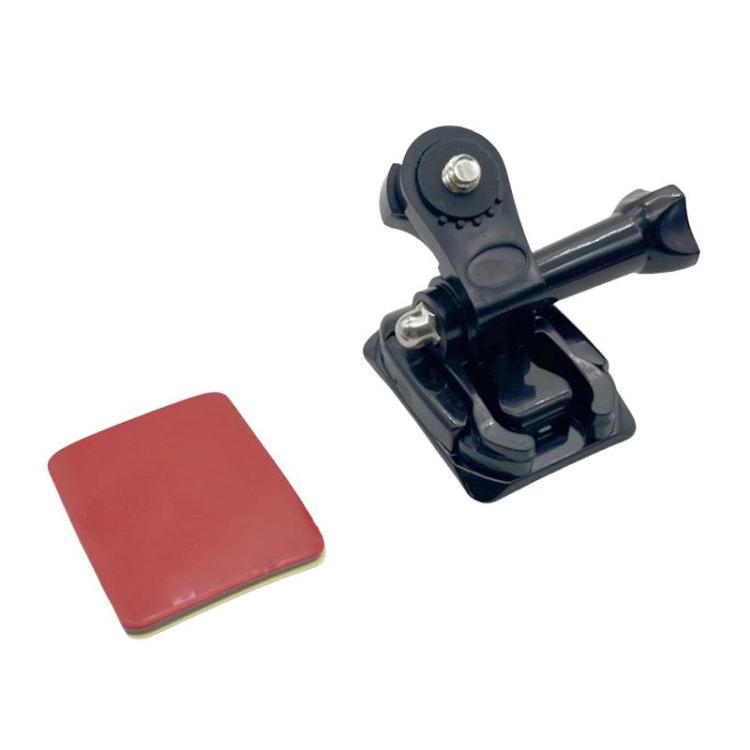 3sets 1/4 Screw Adapter Quick-Release Base Motorcycle Helmet Accessory Base, Spec: Arc Shape - Helmet Mount by buy2fix | Online Shopping UK | buy2fix