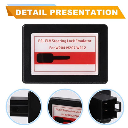 For Mercedes-Benz Steering Lock Emulator Steering Lock Simulator Replacement(3) - Steering Wheel Locks by buy2fix | Online Shopping UK | buy2fix