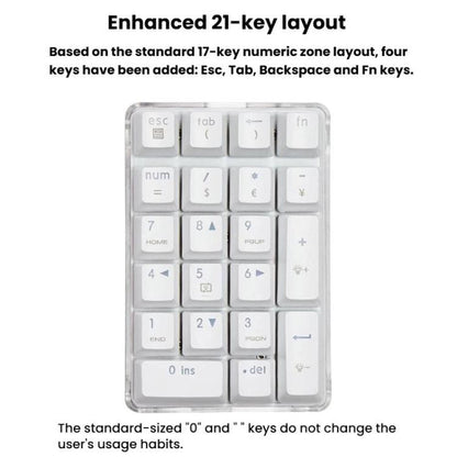 Little Kangaroo DS-9817 Backlit Non-Switching Wired Numeric Keypad Financial Business Banking Keyboard - Mini Keyboard by Little Kangaroo | Online Shopping UK | buy2fix