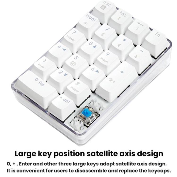 Little Kangaroo DS-9817 Backlit Non-Switching Wired Numeric Keypad Financial Business Banking Keyboard - Mini Keyboard by Little Kangaroo | Online Shopping UK | buy2fix