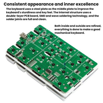 Little Kangaroo DS-9817 Backlit Non-Switching Wired Numeric Keypad Financial Business Banking Keyboard - Mini Keyboard by Little Kangaroo | Online Shopping UK | buy2fix