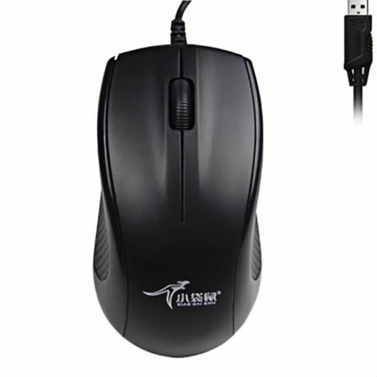Little Kangaroo DS-911 1200DPI Ambidextrous Wired Laptop Mouse Desktop ...