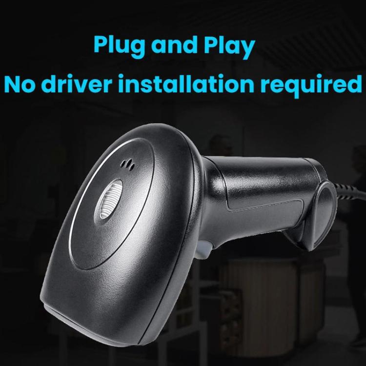 Payment QR Code Express Delivery Supermarket Product Code Block Barcode Scanner(Without Holder) - Barcode Scanner by buy2fix | Online Shopping UK | buy2fix