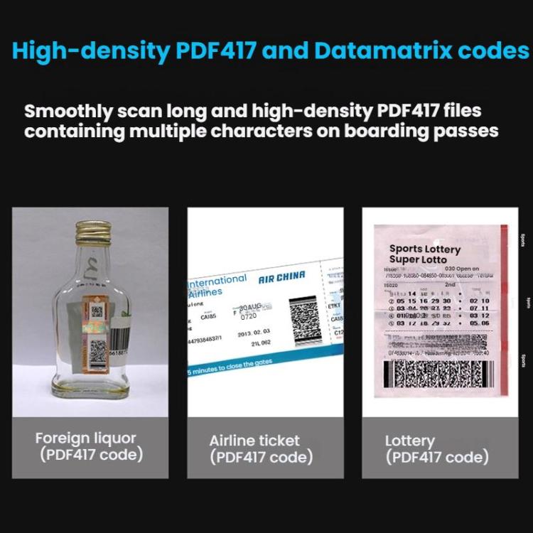 Long-range Wireless QR Code Barcode Scanner With Base, Specification: Single 2.4G - Barcode Scanner by buy2fix | Online Shopping UK | buy2fix